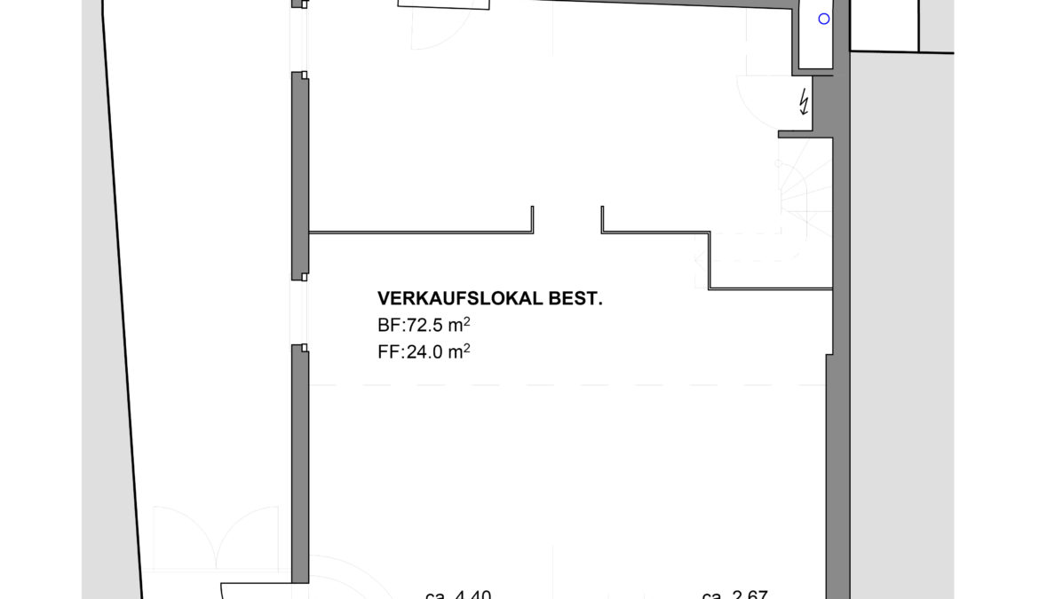 Renovation Verkaufslokal 9