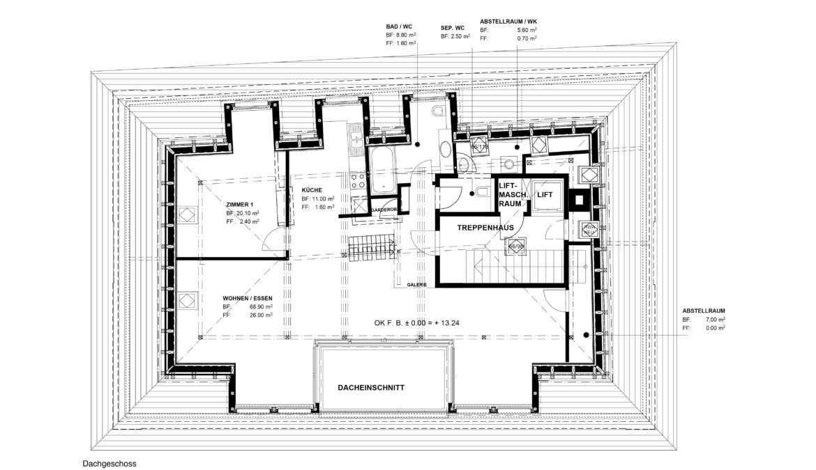 Sanierung und Dachstockausbau Mehrfamilienhaus 9